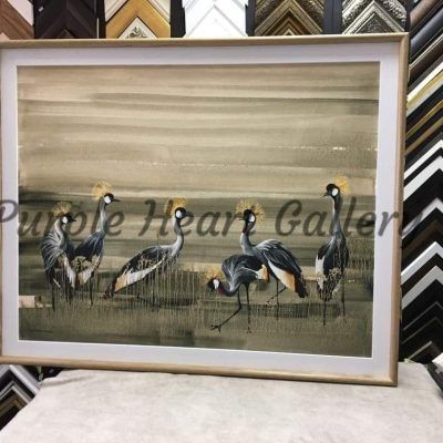 PICTURE FRAMING Modern ash wood frame